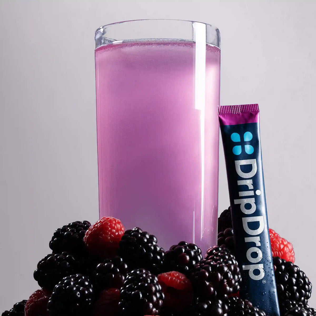 DripDrop Original Electrolyte Powder, Berry, 8 oz sticks, 32 Pack